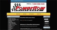 Desktop Screenshot of powerflowperformance.com.au